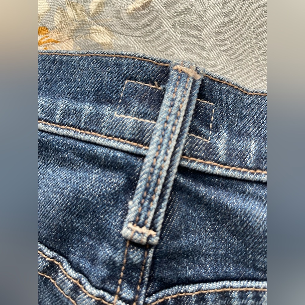 Mother denim fangirl flood High-waisted jeans wide barrel leg size 27 - Picture 8 of 16